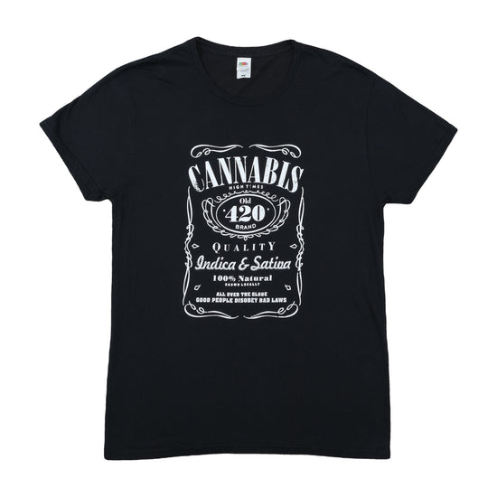 Fruit of the Loom Iconic 150 Graphic T-Shirt Black L