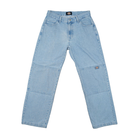 Dickies Double-Knee Carpenter Jeans Light Stonewash Blue S