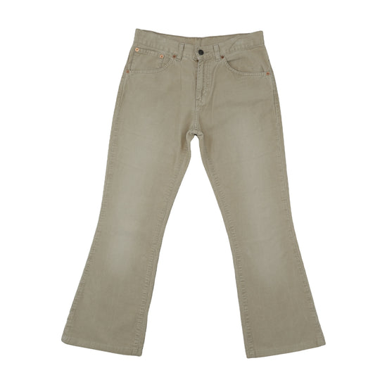Levi's 525 Corduroy Bootcut Pants Beige