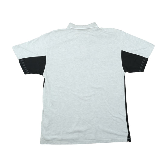 Champion USA 90s Quarter-Zip Polo Colour-Block Black XL