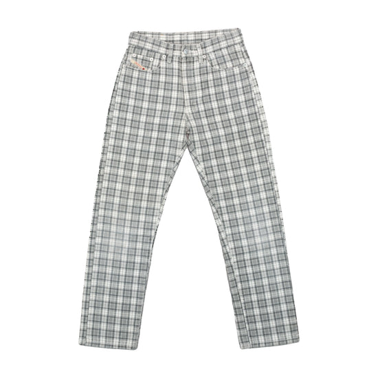 Diesel Industry Denim Division Straight Pants Gray XXS