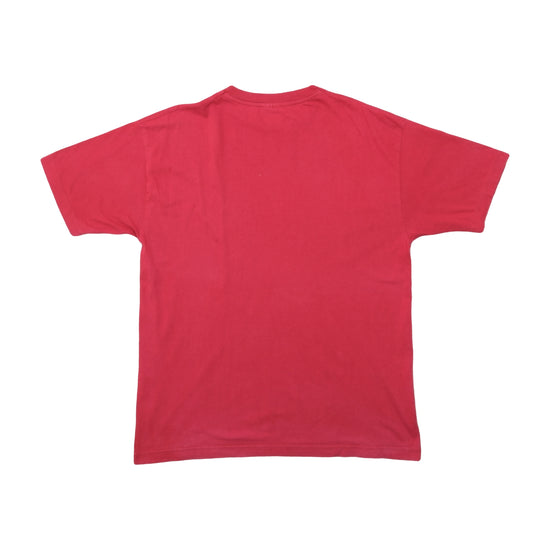 Lee Union Made Graphic T-Shirt Deep Crimson Red L
