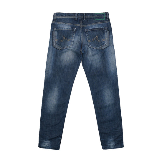 ICE Iceberg Milan Slim Straight Jeans Blue L
