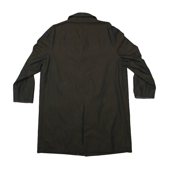 Blico Vintage Long Coat Olive Green L