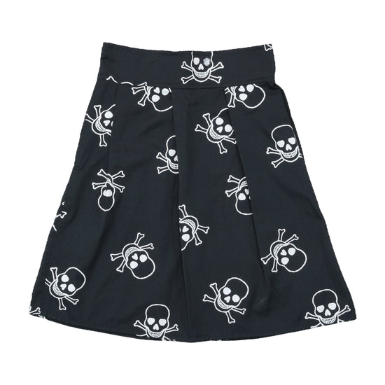 Vintage A-Line Midi Skirt Black S