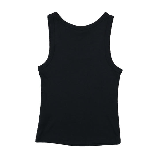 H&M Ribbed Tank Top Black M