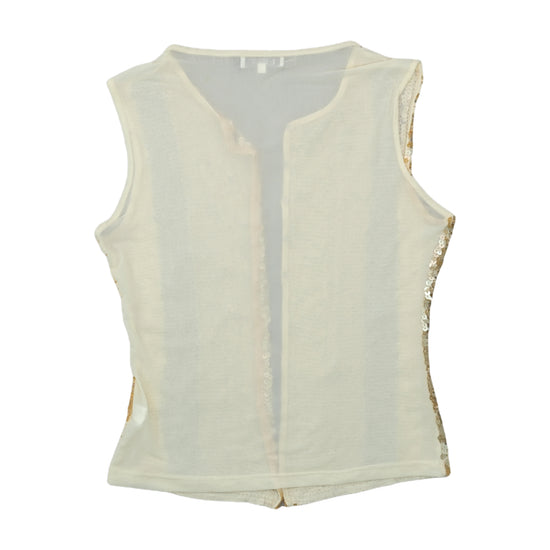 LIST Sequin Tank Top Gold S