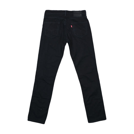 Levi's Slim Straight Jeans Faded Black XS