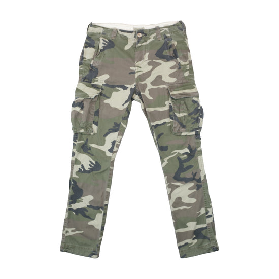 Jack & Jones Vintage Clothing Cargo Pants Camo Green XL