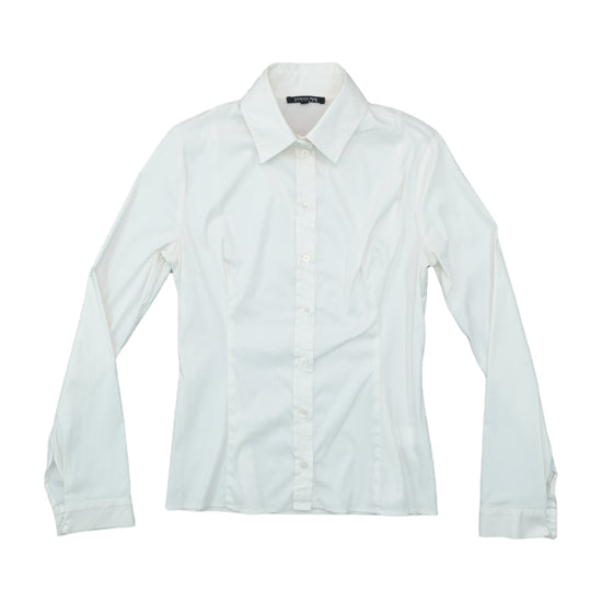 Patrizia Pepe Firenze Fitted Blouse White S