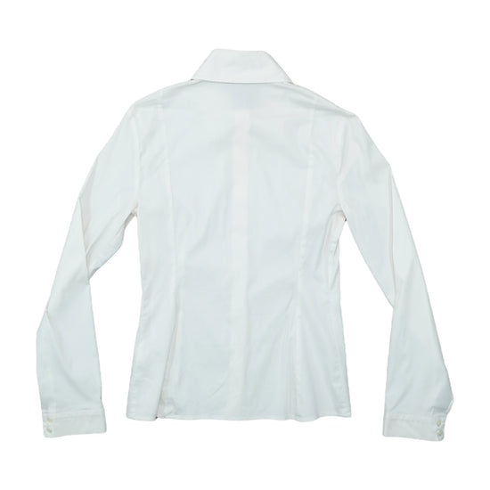 Patrizia Pepe Firenze Fitted Blouse White S
