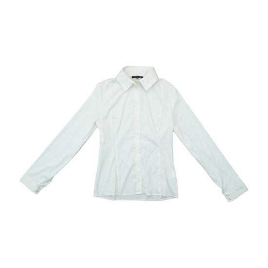 Patrizia Pepe Firenze Fitted Blouse White S