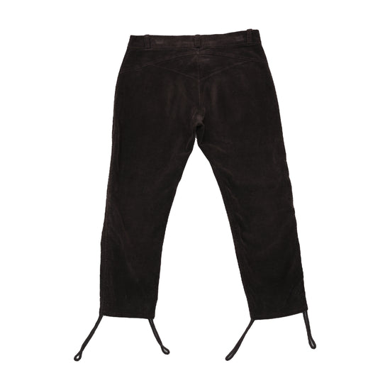 Pimkie Corduroy Cropped Pants Espresso Brown S