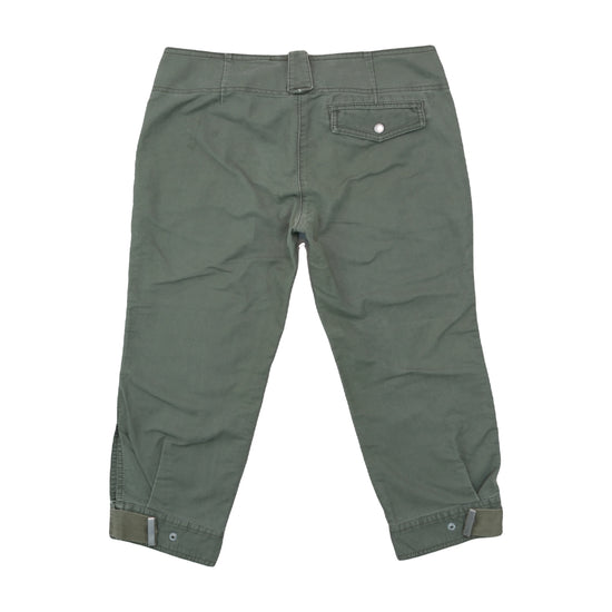 United Colors of Benetton Capri Pants Military Olive Green XL