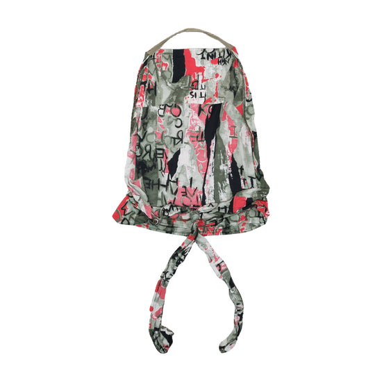 Vintage Printed Cotton Tank Top Multicolor OS