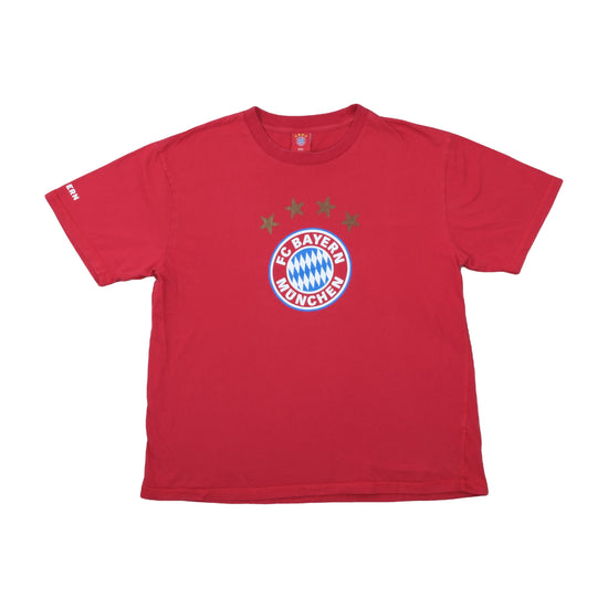 FC Bayern München Fan T-Shirt Deep Red 2XL