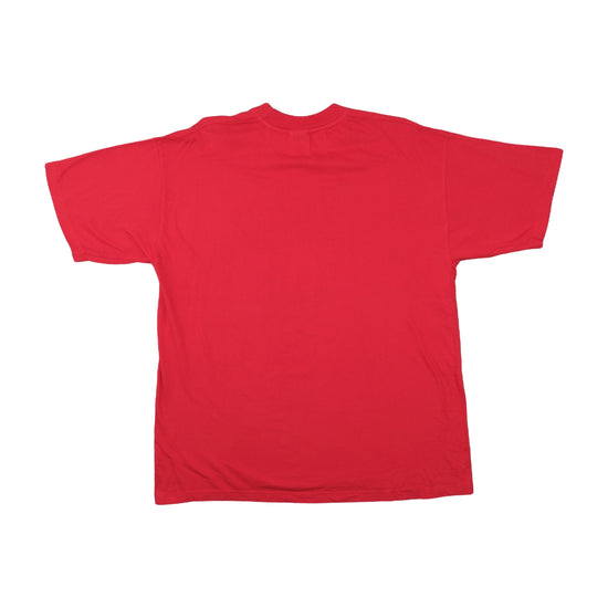 B&C European Style Graphic T-Shirt Red XL