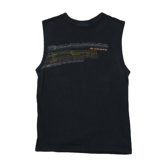 Umbro Graphic Tank Top Faded Black S