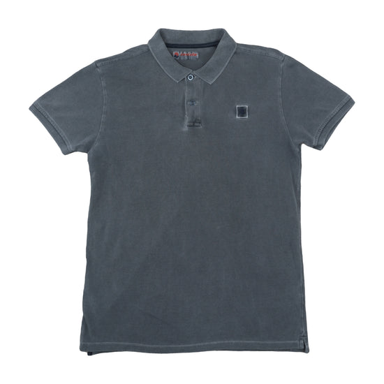 Invicta Polo Shirt Washed Charcoal Gray M