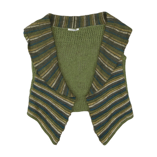 Nara Mague Alpaca Knit Vest Olive Green XS