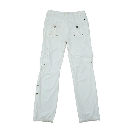 Yessica Y2K Cargo Trousers White S