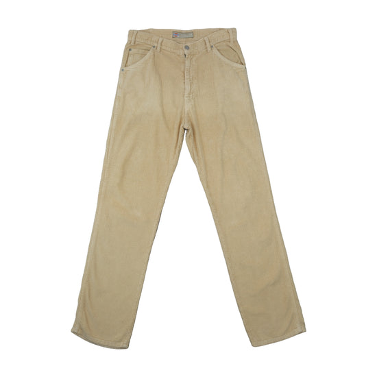 Dickies Corduroy Straight-Leg Pants Beige M