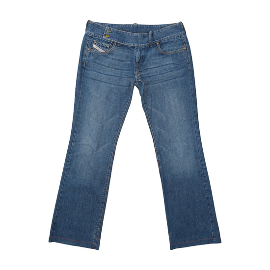 Diesel Industry Denim Division Bootcut Jeans Blue XL