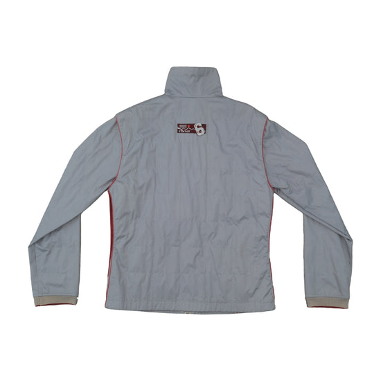 Essenza Zip Jacket Red Piping Gray