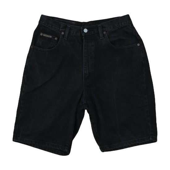 Calvin Klein Jeans Denim Shorts Faded Black XS