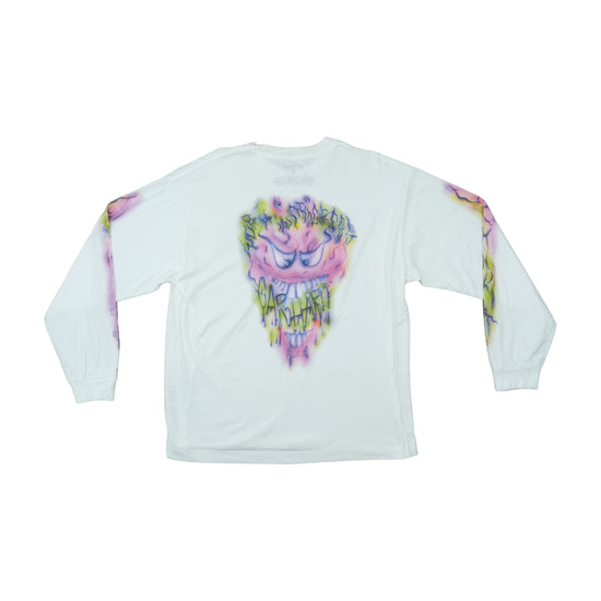 Carhartt WIP Babybrush Grin Long-Sleeve T-Shirt White XL