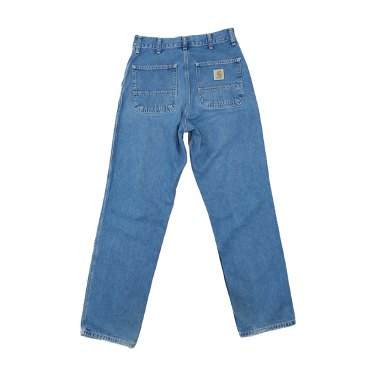 Carhartt WIP Simple Pant Straight Leg Jeans Medium Wash Blue