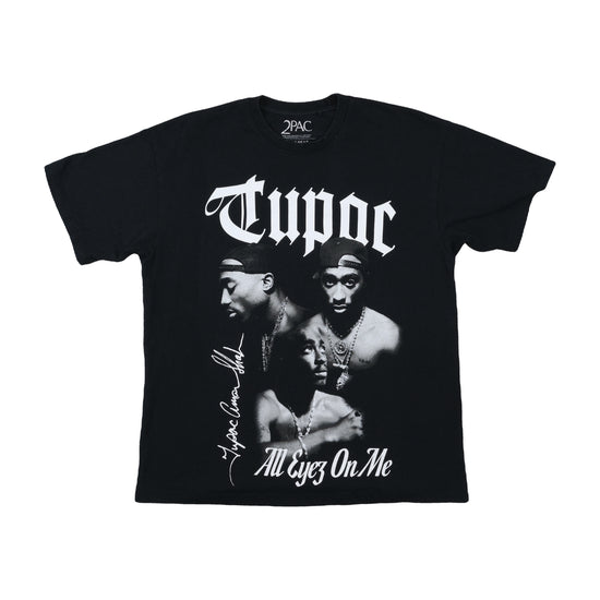 Pull&Bear 2PAC All Eyez On Me Graphic Tee Black M