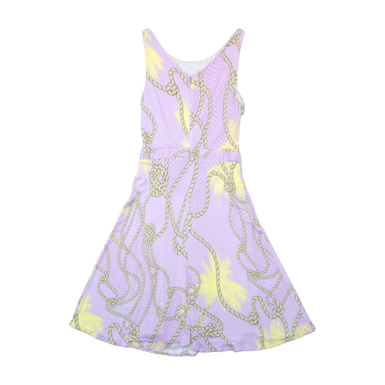 Versace Collection Sleeveless A-Line Dress Purple m