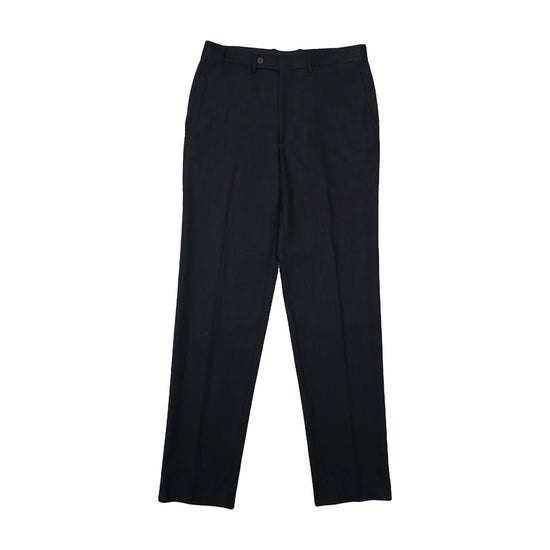 i maschi Straight Leg Dress Trousers Charcoal Gray L