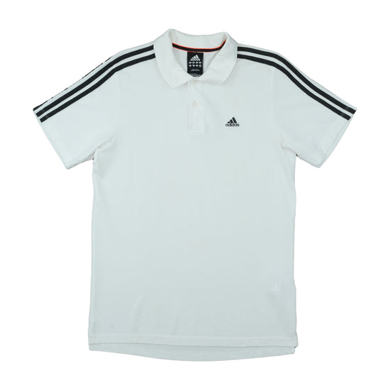 Adidas Performance Essentials Climalite Polo White M