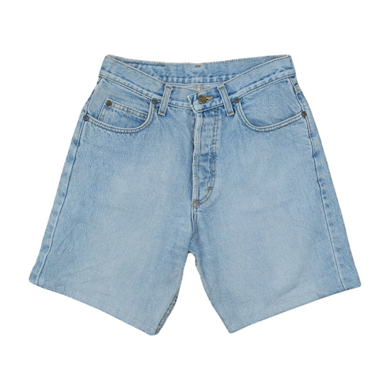Lee Joplin High-Rise Denim Shorts Light Blue XS
