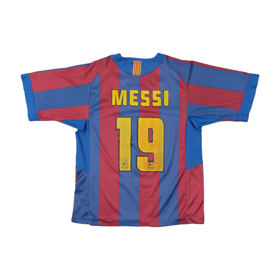 Barcelona Store FC Barcelona Messi 19 Football Shirt Blue XXS