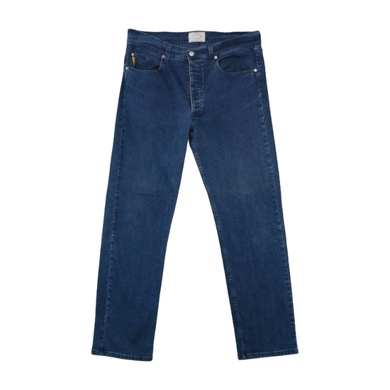 Armani Jeans Straight Leg Jeans Indigo Blue XL