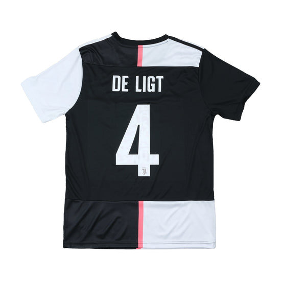 Adidas Juventus 2019/20 Home Jersey De Ligt #4 Black