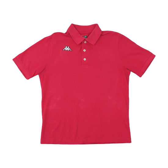 Kappa Polo Shirt Deep Crimson Red M