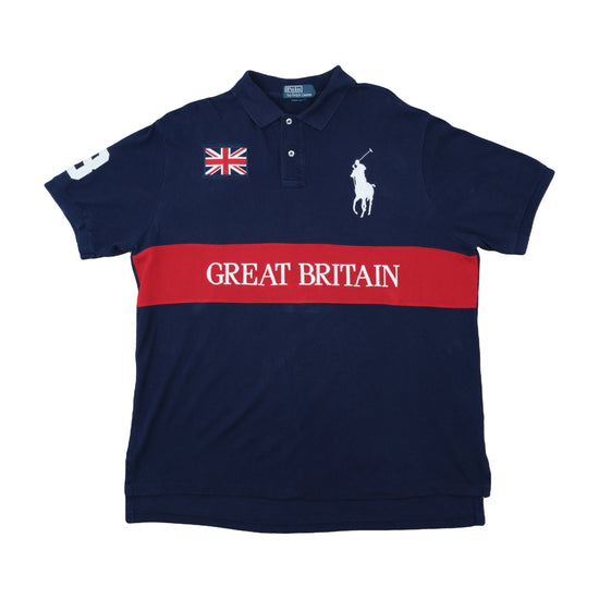 Polo by Ralph Lauren Big Pony Great Britain Polo Navy 3XL