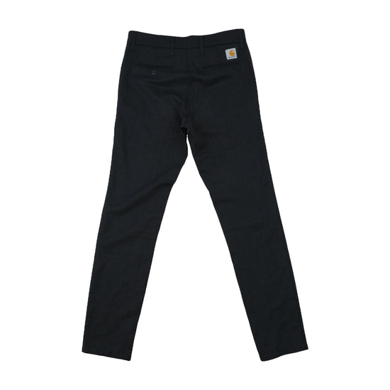 Carhartt WIP Sid Pant Slim Wool Blend Black XS
