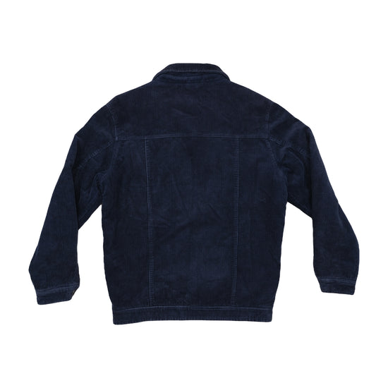Atrium Corduroy Trucker Jacket Navy S