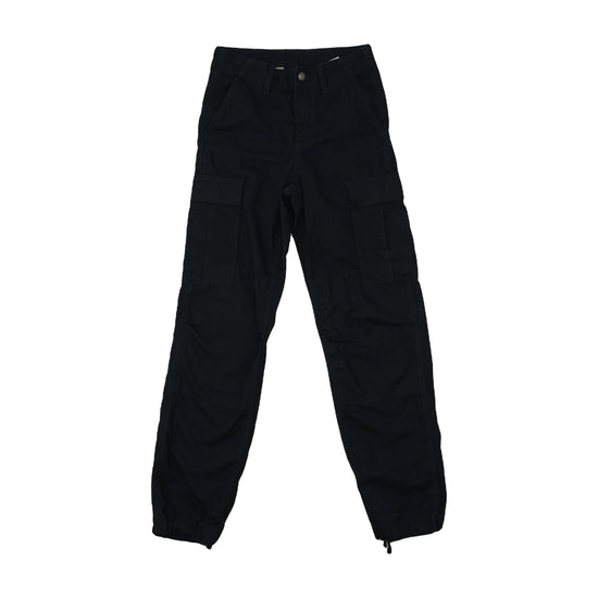 Carhartt WIP Regular Cargo Pant Washed Black XS