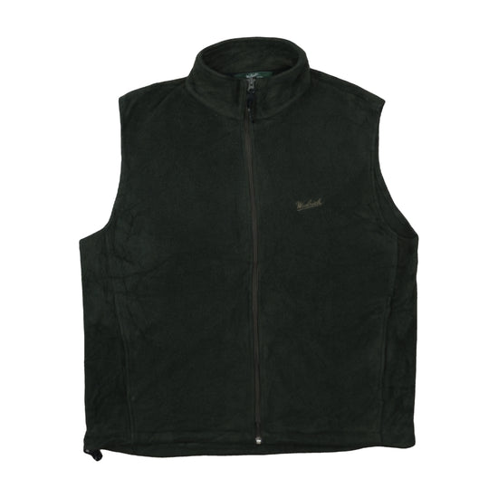 Woolrich Full-Zip Fleece Vest Hunter Green L