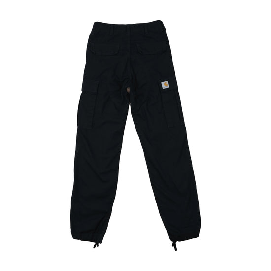 Carhartt WIP Regular Cargo Pant Washed Black XS