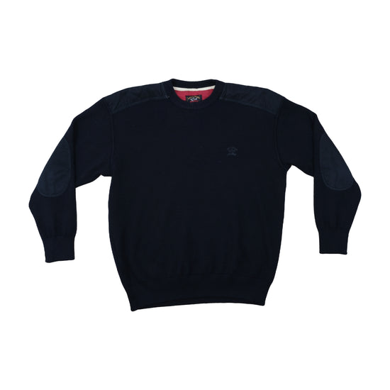 Paul & Shark Yachting Wool Crewneck Sweater Navy XL