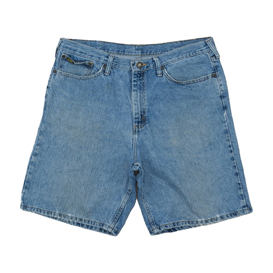 Lee Denim Shorts Medium Stonewash Blue L