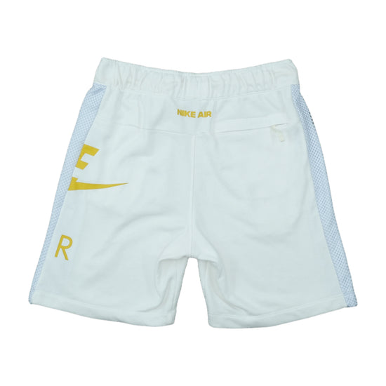 Nike Air Shorts White Blue Yellow Graphic XS