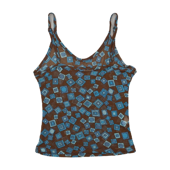 Phard Camisole Geometric Print Brown